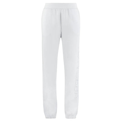 Moncler Womens 8H0001480451 001 Sweatpants White - Style Centre Wholesale