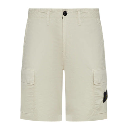 Stone Island Sand Bermuda Cargo Shorts
