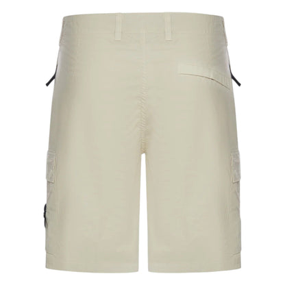 Stone Island Sand Bermuda Cargo Shorts