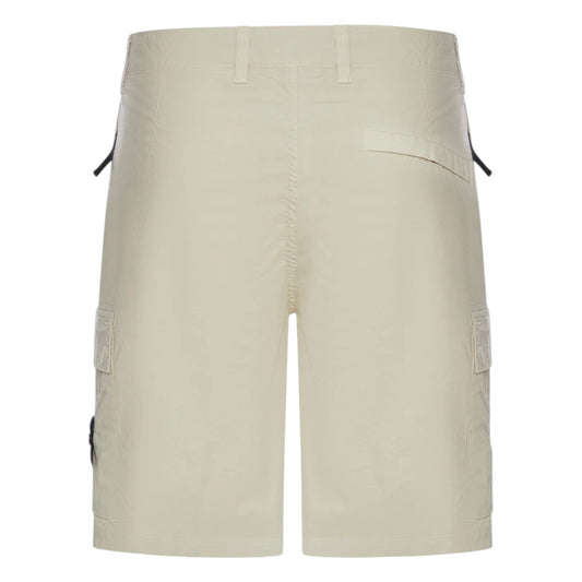 Stone Island Sand Bermuda Cargo Shorts