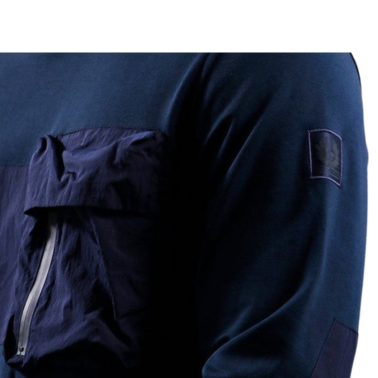 Belstaff Mens Spinnaker Jumper Dark Ink - Style Centre Wholesale