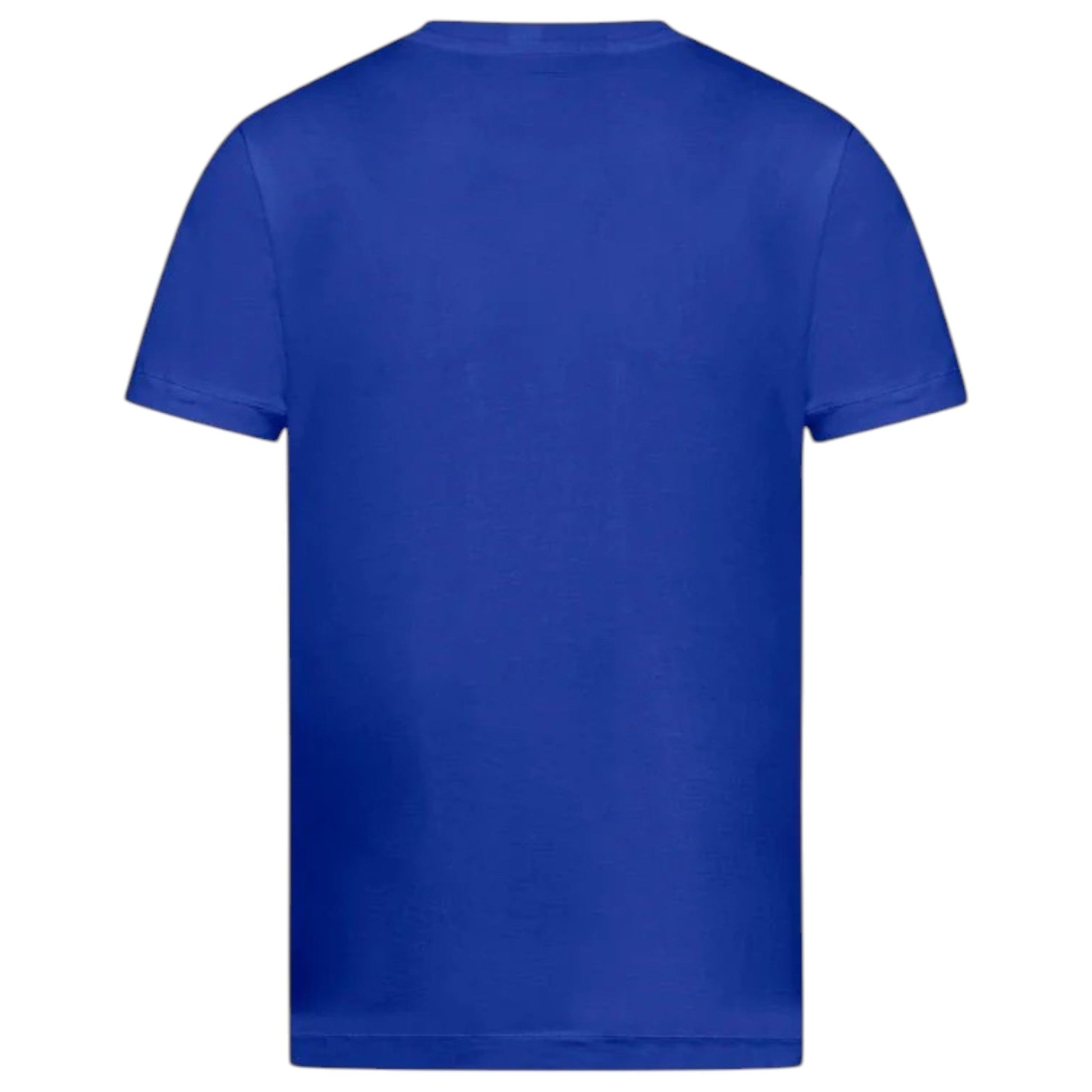 Stone Island, Compass Patch Crewneck T-Shirt - Royal Blue