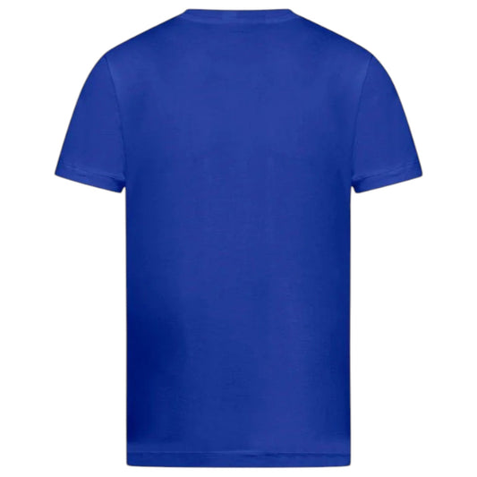 Stone Island, Compass Patch Crewneck T-Shirt - Royal Blue