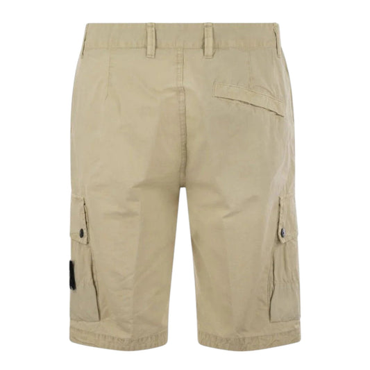 Stone Island, Compass Patch Desert Cargo Shorts
