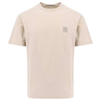 Stone Island, Ghost Crewneck T-Shirt - Beige