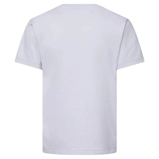 Stone Island, Lilac Compass Patch Crewneck T-Shirt
